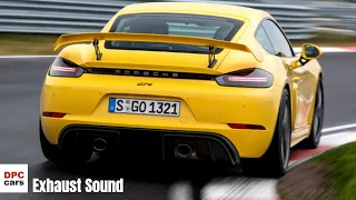 Porsche 718 Cayman GT4 PDK Engine and Exhaust Sound