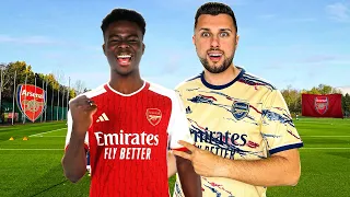 M-AM ÎNTÂLNIT CU BUKAYO SAKA ȘI CU JUCĂTORII DE LA ARSENAL!!