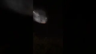 Crazy Sky - SpaceX rocket creates stunning light show across Southern California sky