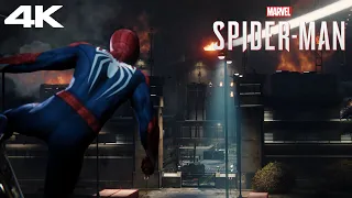 Spider-Man Remastered (2018) PS5 - Break Out At The RAFT 4K