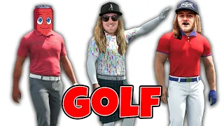 3 idiots go golfing...