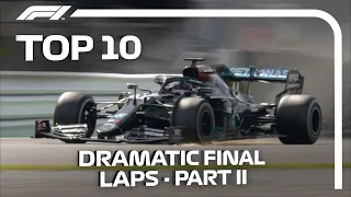 Top 10 Dramatic Final Laps In F1 - Part 2