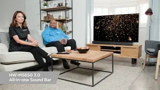 Samsung Sound+ HW-MS650 3.0 All-in-One Sound Bar | Expert Video | Currys PC World