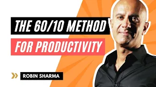 Maximize Your Productivity Without Hustling | Robin Sharma | 60 Sec Words Of Wisdom