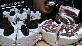 오레오 아이스 케이크 누텔라 크림 케이크 OREO ICE CAKE NUTELLA CREAM CAKE オレオヌテラケーキ ओरियो आइस केक न्यूटेला क्रीम केक