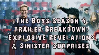 The Boys Season 4 Trailer Breakdown: Explosive Revelations & Sinister Surprises! #TheBoys #Season4