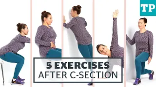 Postpartum Workout: 5 exercises for after a C-section