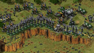 Red alert 2 | extra hard ai | corwick Forest | 7 vs 1