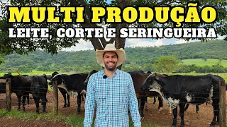 ELE ESTUDOU E RETORNOU PARA A FAZENDA