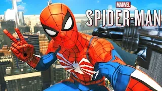 NEW SPIDER-MAN PS4 4K Gameplay Part 2 - THE CRAZIEST SPIDERMAN SUITS!? (Spiderman Gameplay)