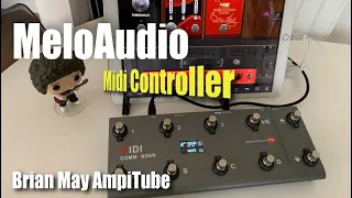 Meloaudio Midi Commander Used With Brian May AmpliTube Review