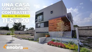 Una CASA con GRANDES CONSTRASTES  | OBRAS AJENAS | Urbacons Mx