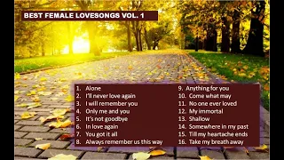 Best Female Love Songs Vol. 1