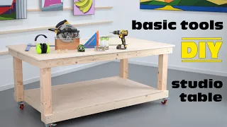 DIY Worktable with Basic Tools