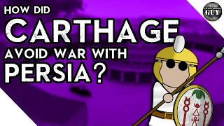 How did Carthage avoid war with Persia?