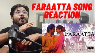 JAWAN | Faraatta REACTION | Shah Rukh Khan | Deepika | Atlee