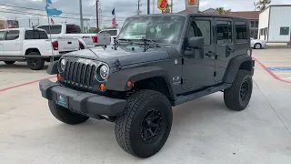 2008 Jeep Wrangler Unlimited 4x4 Hard Top 95k Miles