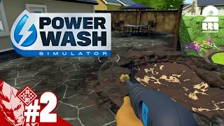 #2【汚れだらけの裏庭】弟者の「Power Wash Simulator（パワーウォッシュシミュレーター）」【2BRO.】