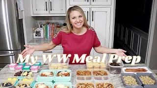 WW SUNDAY MEAL PREP | CHICKEN PARMESAN (VERY SPICY) | TACO SOUP | CHOCOLATE PROTEIN COOKIES!!