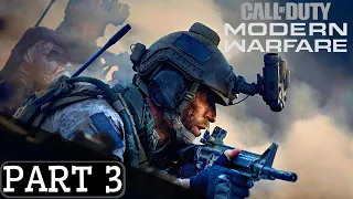 Call of Duty Modern Warfare Gameplay Walkthrough Part 3 (No Commentary)