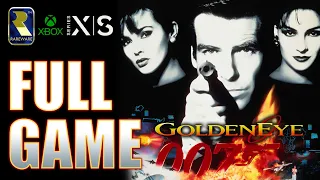 GoldenEye 007 Walkthrough Full Game (Xbox Series X, Switch, N64)