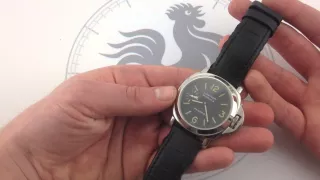 Panerai Luminor Marina PAM 001 A-Series Luxury Watch Review