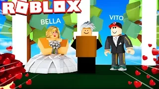 WEDDING IN ROBLOX?! (Roblox Roleplay) - Vito i Bella