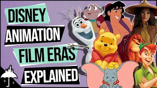 Disney Animation Film Eras Explained (2021 Update)