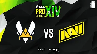 Vitality vs NAVI - MAP 1 - Finale ESL Pro League S14