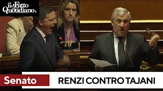 Renzi vs Tajani: "Come nelle barzellette avete perso tutte le partite". Il ministro replica così