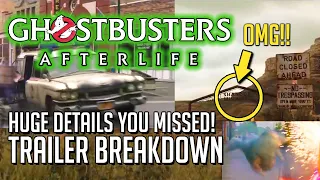 Ghostbusters Afterlife - Huge Details Everyone Missed In Trailer