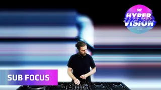 Sub Focus DJ Set - visuals by Rebel Overlay (UKF On Air: Hyper Vision)