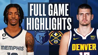 Game Recap: Nuggets 105, Grizzlies 91