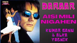 Aisi Mili Nigahen - Daraar (1996) - Rishi Kapoor & Juhi Chawla - Kumar Sanu & Alka Yagnik