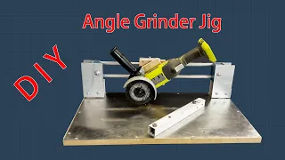 Angle Grinder Sliding Cutting Jig DIY | How to Make an Angle Grinder Sliding Cutting Jig