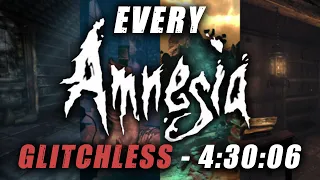 Every Amnesia Game Completed Without Glitches in 4:30:06 (WORLD RECORD)