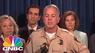 Police Body Cam Footage Shows Chaos During Las Vegas Shooting | CNBC