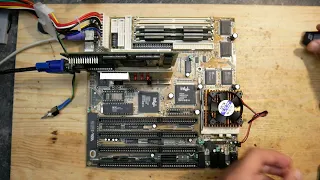 Let's repair a Socket 7 mainboard: Biostar MB-8500TVX-A