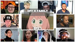 『Spy x Family』 Episode 1 Reaction Mashup |  スパイファミリー