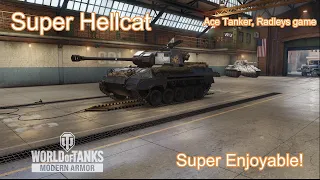 Super Hellcat gameplay, Radley Walters, Ace tanker WOT Console - World of Tanks Modern Armour