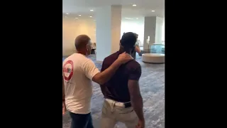 Huge Brawl Breaks Out Between Jake Paul's Crew & Tyron Woodley & His Sister at weigh In Full video