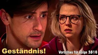 Geständnis! - Vorschau für Folge 3816 | Sturm der Liebe