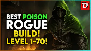 BEST POISON ROGUE BUILD LEVEL1-70! Diablo 4