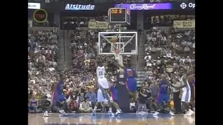 Earl Boykins' Crafty Pivot Leads to Fancy Buzzer Beater vs. Pistons