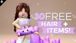 HURRY! GET ALL 30 FREE ITEMS AND HAIRS NOW 🤩🥰 *COMPILATION* (2023)