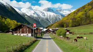 Lauterbrunnen Evening Walk Serenity in the Swiss Alps 🇨🇭