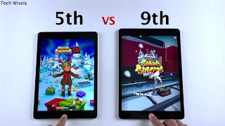 Apple iPad 5th Gen vs iPad 9th Gen - SPEED TEST