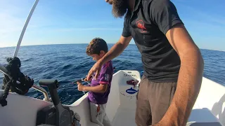 Pesca Corvina Jigging "NO APTO PARA CARDIACOS" Marcos Delgado 9 años.