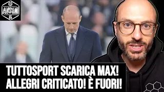 Anche Tuttosport scarica Allegri! Critiche dopo Juventus-Milan 0-0. Segnali di addio ||| Avsim Out