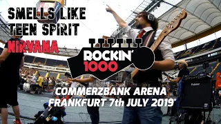 Smells Like Teen Spirit - Nirvana - Rockin'1000 - Frankfurt 2019 (Multicam + Good Sound)